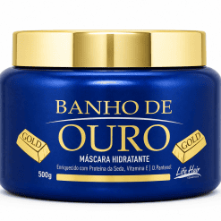 Mascara Hidratante Banho de Ouro Life Hair 500g