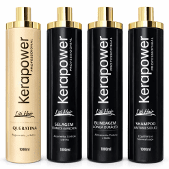 Kit Cauterizacao Kera Power Life Hair 1 Litro