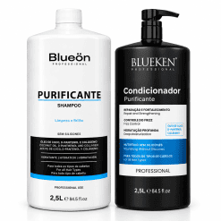 Kit Lavatório Purificante Blueken 2 x 2,5L (Sh + Condicionador)