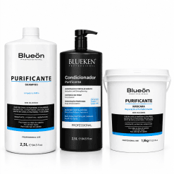 Kit Purificante Blueken (Sh 2,5L + Cond 2,5L + Másc 1,5Kg)