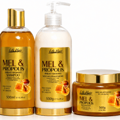 Kit Tratamento Reposição de Colágeno Mel & Própolis Life Hair 500ml