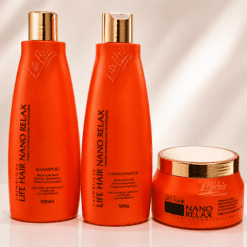 Kit Manutenção Nano Relax Life Hair 500ml