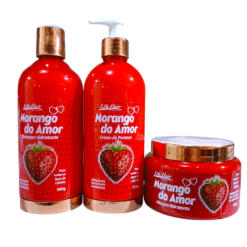 Kit Manutenção Morango do Amor Life Hair 500ml (Na Bolsinha)