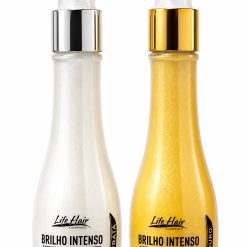 Spray Capilar Life Hair Ouro e Prata 120ml Brilho Instantâneo e Toque Sedoso